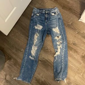 American eagle curvy mom jeans